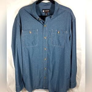 Duluth Trading Co. ALASKAN Hard gear buttondown shirt. XL